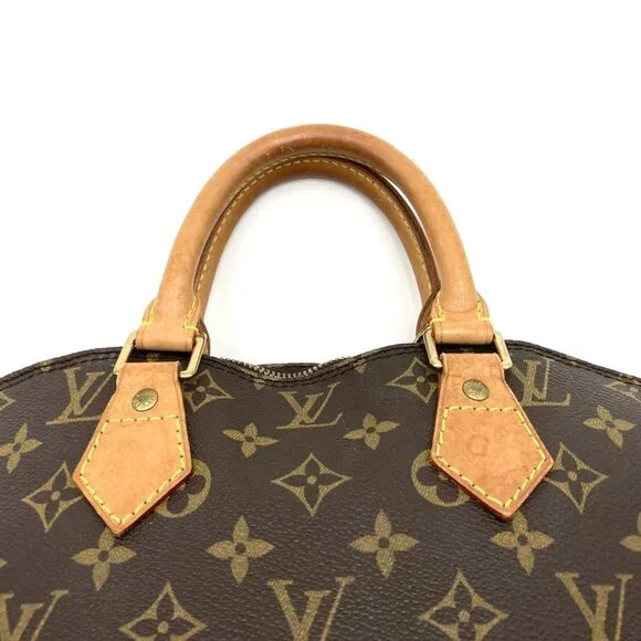 LOUIS VUITTON Brown Monogram Canvas Alma Bag